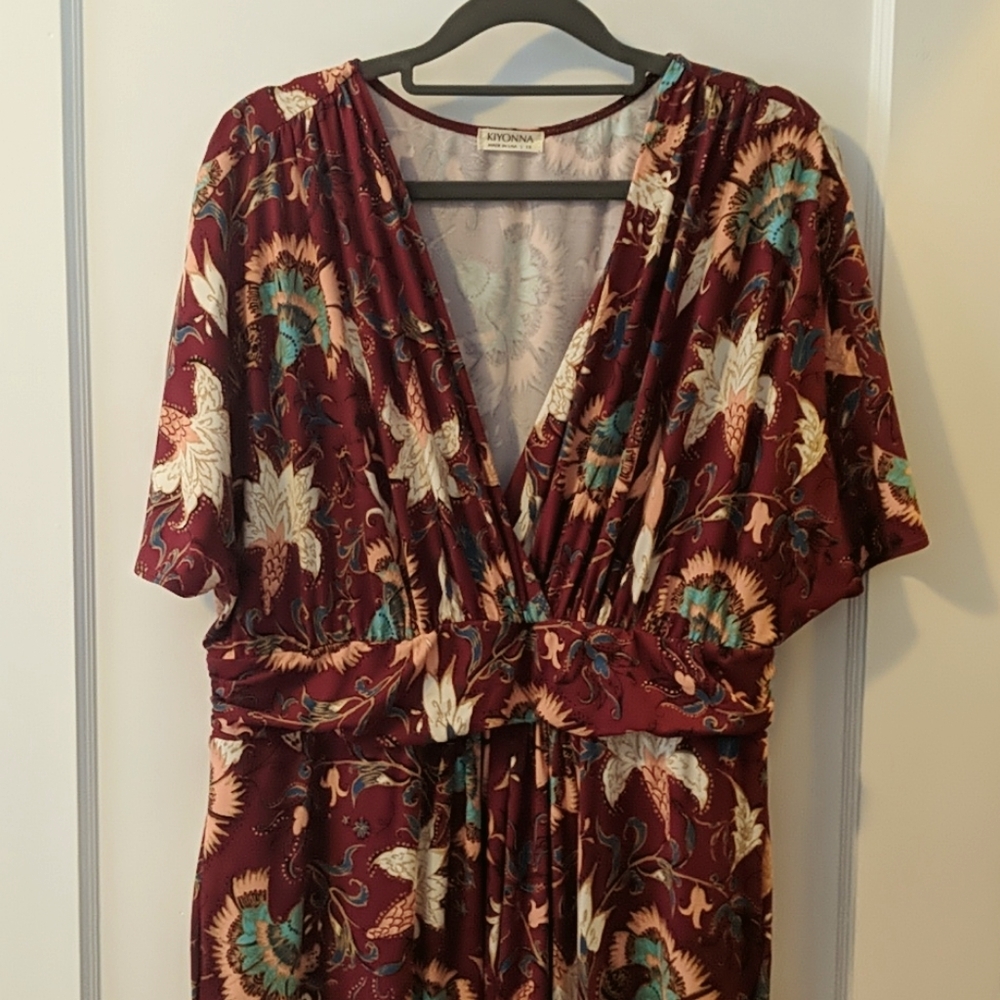 Kiyonna maxi dress